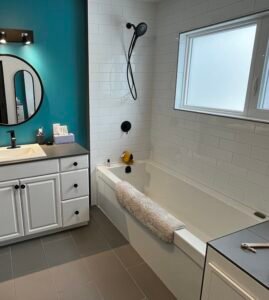 Bathroom Refresh by Catalyst Vernon’s Home Improvement Refresh Specialists