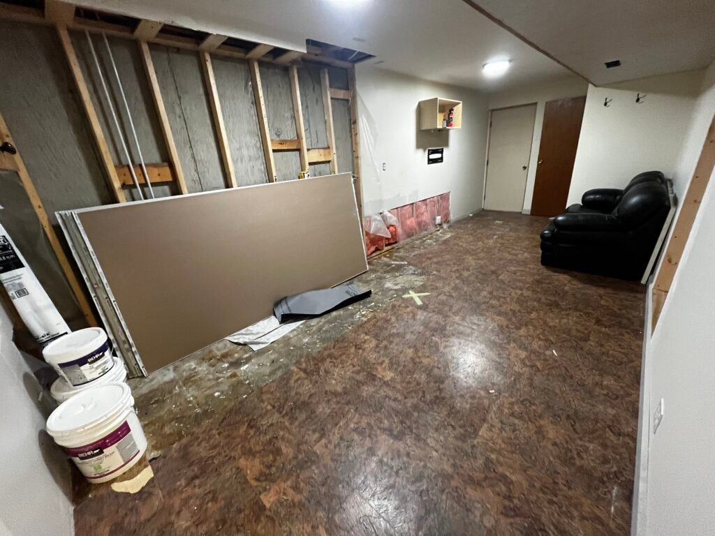Basement renovation Catalyst Home Improvements Vernon BC